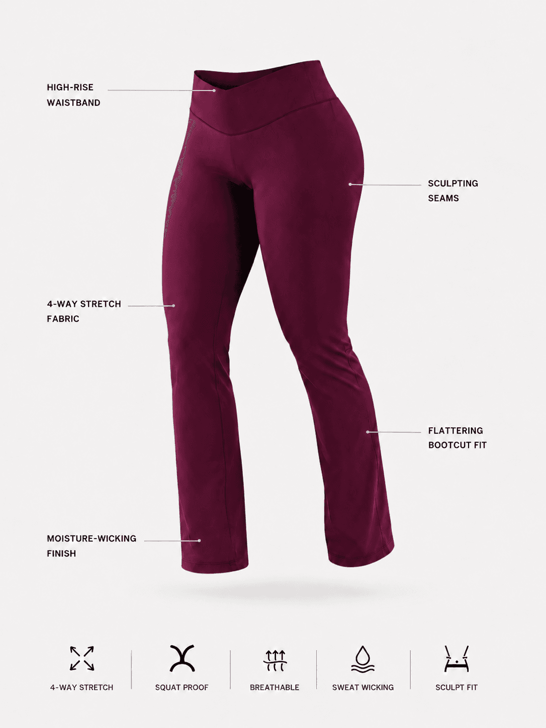 Flare Leggings view 3