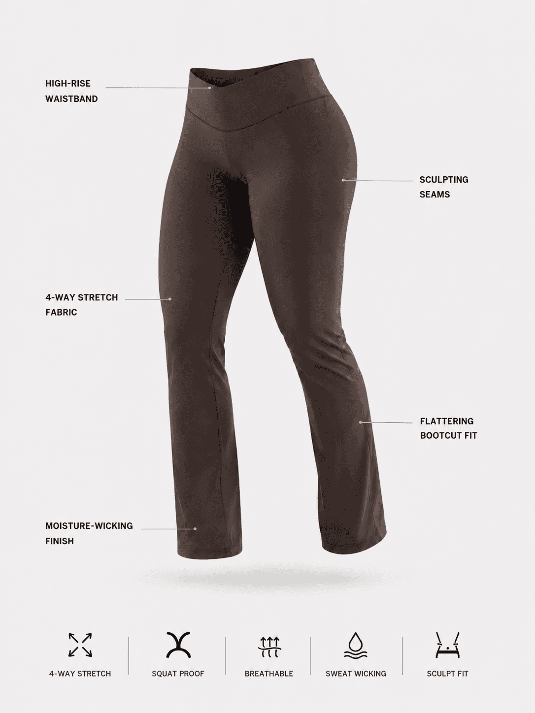 Flare Leggings view 3