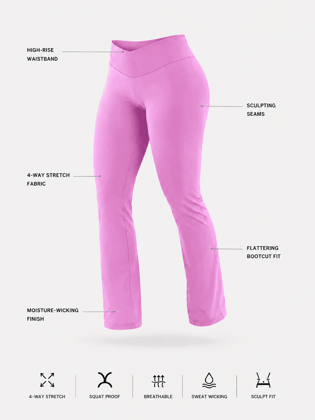 Flare Leggings view 3