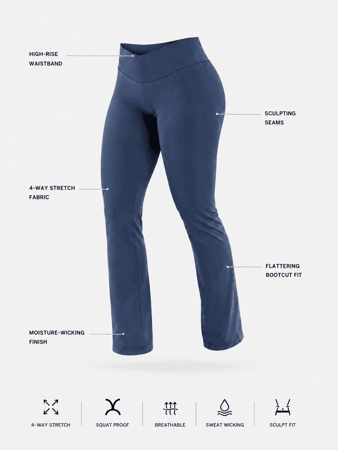 Flare Leggings view 3