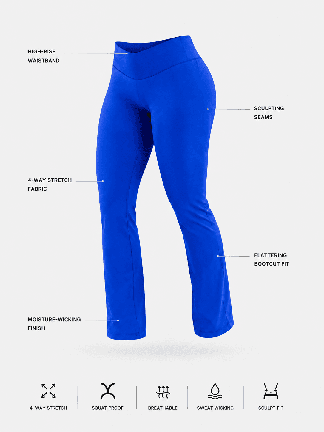 Flare Leggings view 3