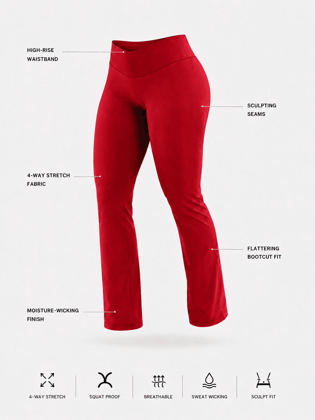 Flare Leggings view 3
