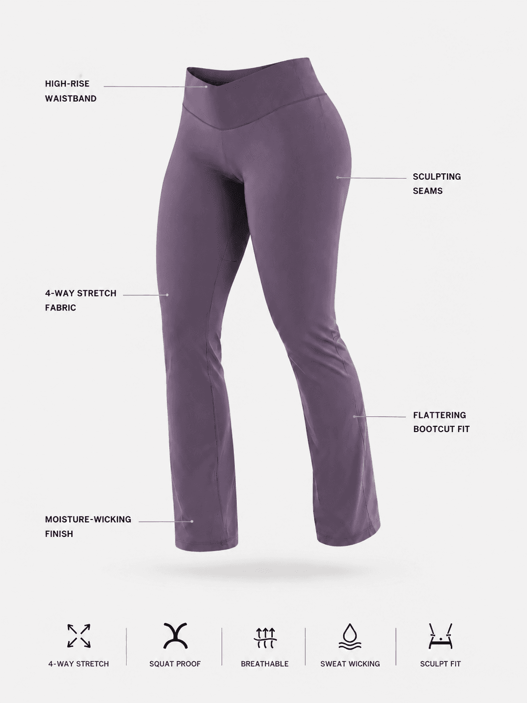 Flare Leggings view 3