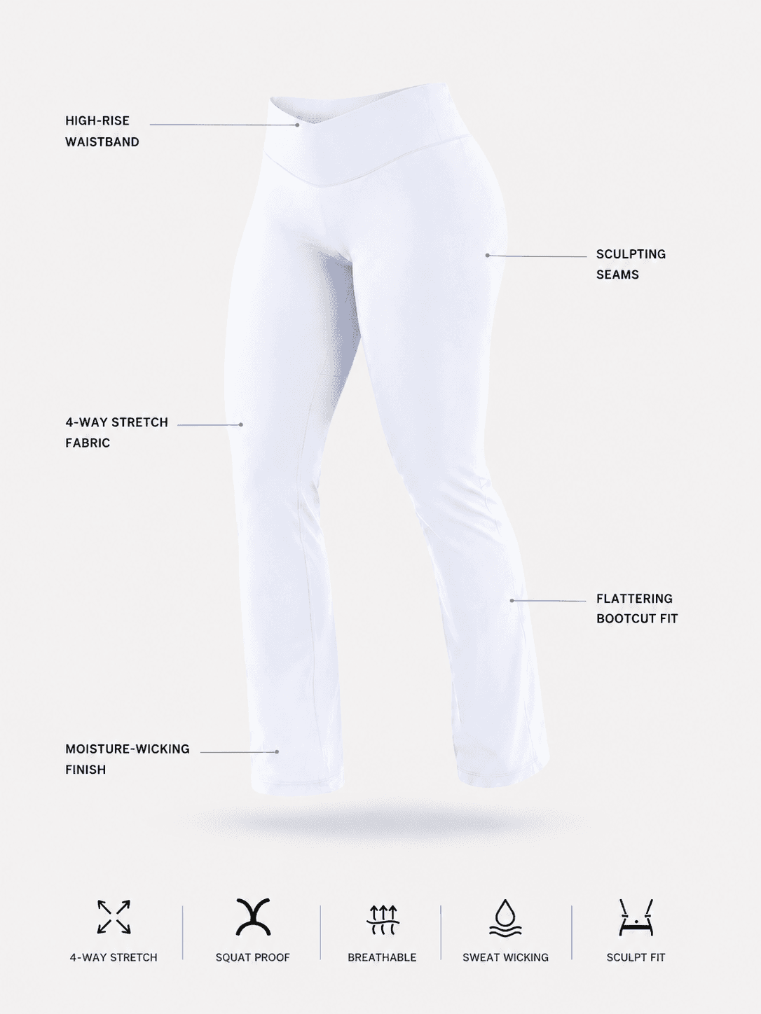Flare Leggings view 3